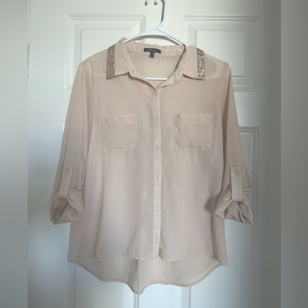 Blush longsleeve top